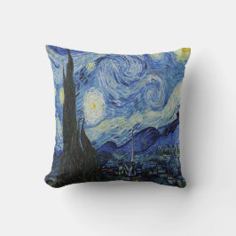 Starry Night av Vincent Van Gogh Kudde