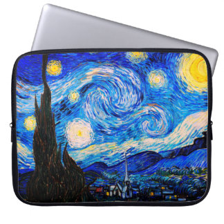 Starry Night av Vincent Van Gogh Laptop Fodral