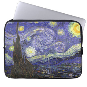 Starry Night av Vincent van Gogh Laptop Sleeve