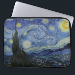 Starry Night av Vincent Van Gogh Laptop Sleeve<br><div class="desc">En av de mest berömd målningarna av Vincent Van Gogh. Starry Night är en vacker blå olja på målarduk av Van Gogh och det här är den högsta tillgängliga kvaliteten på Zazzle så att du kan förvänta dig högkvalitativa utskriftsresultat. Finns på många olika presenter, elektroniska caseser, utskrifter och mycket annat!...</div>
