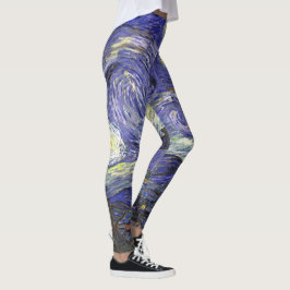 Starry Night av Vincent van Gogh Leggings