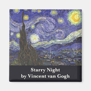 Starry Night av Vincent van Gogh Magnet