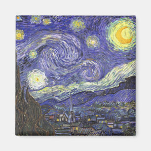Starry Night av Vincent van Gogh Magnet
