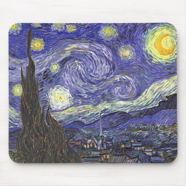 Starry Night av Vincent van Gogh Musmatta (Framsidan)