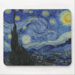 Starry Night av Vincent van Gogh Musmatta<br><div class="desc">Vincent van Gogh målade detta mästerverk i juni 1889,  det heter "Stjärnnatten". Äg en biet i historien med vintage affisch från Krig är helvetet Store.
 
  Vill du ha fler militära produkter och historikprodukter? 
 Checka ut</div>
