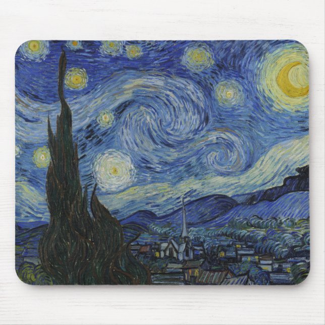 Starry Night av Vincent van Gogh Musmatta (Framsidan)
