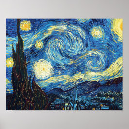 Starry Night av Vincent Van Gogh Poster