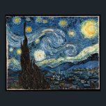 Starry Night av Vincent Van Gogh Poster<br><div class="desc">Starry Night av Vincent Van Gogh.</div>