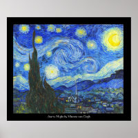 Starry Night av Vincent van Gogh