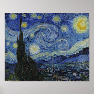 Starry Night av Vincent van Gogh Poster