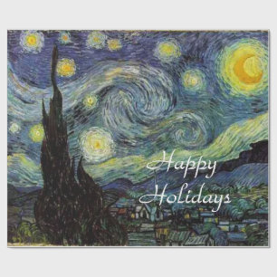 Starry Night av Vincent van Gogh. Presentpapper
