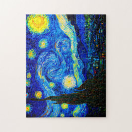 Starry Night av Vincent Van Gogh Pussel