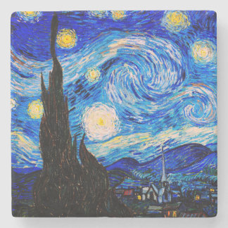 Starry Night av Vincent Van Gogh Stenunderlägg