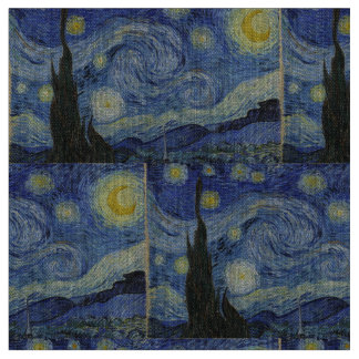 Starry Night av Vincent Van Gogh Tyg