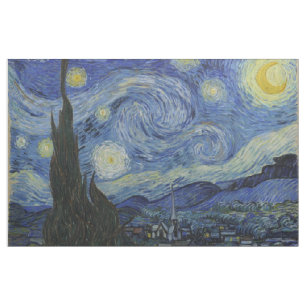 Starry Night av Vincent Van Gogh Tyg