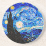 Starry Night av Vincent Van Gogh Underlägg<br><div class="desc">Vincent Van Gogh Starry Natten. Det här är ett gammalt mästerverk från huvudmålaren Vincent Van Gogh. Den här bran konstlandskapsmålningen har vackert,  vibrerande,  mättat färg. Vincent Van Gogh var en post impressionist-målare. Den här avbildningen är i den offentliga domänen</div>