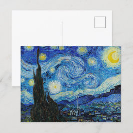Starry Night av Vincent Van Gogh Vykort
