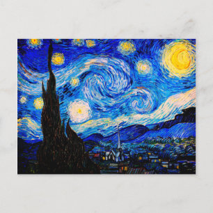 Starry Night av Vincent Van Gogh Vykort