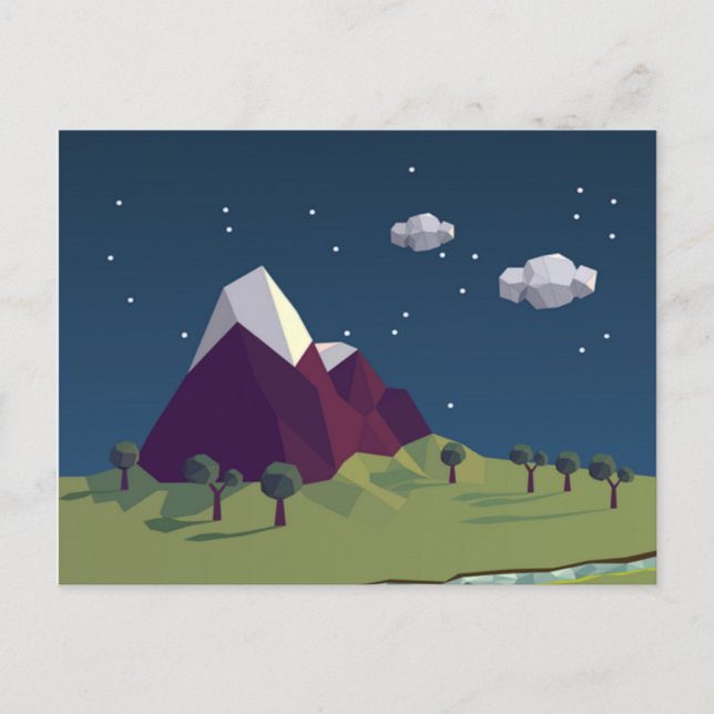 Starry night bild vykort (Framsida)