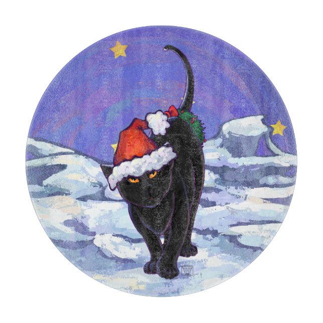 Starry Night Black Cat-jul (Framsidan)