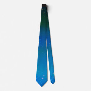 Starry Night Blue Galaxy Himlar Slips