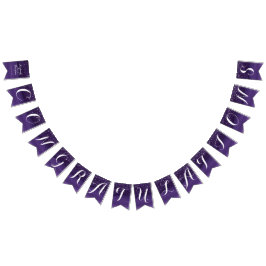 Starry night bröllop grattis buntning vimplar