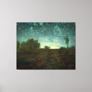 Starry Night by Jean-François Millet (ca 1850-65) Canvastryck