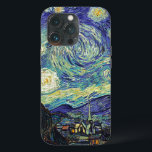 Starry Night by van Gogh<br><div class="desc">Van Gogh var besatt av symbolen för lysande föremål och för färg. Lampan var en symbol för lugn och säkerhet. Stjärnan symboliserade tro och gasljus,  mänskliga realiteter. Djupt ultramarinblått var oändligt,  medan rött och grönt uttryckte "detta fruktansvärda sak,  manar passioner.</div>