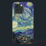 Starry Night by van Gogh<br><div class="desc">Van Gogh var besatt av symbolen för lysande föremål och för färg. Lampan var en symbol för lugn och säkerhet. Stjärnan symboliserade tro och gasljus, mänskliga realiteter. Djupt ultramarinblått var oändligt, medan rött och grönt uttryckte "detta fruktansvärda sak, manar passioner.</div>