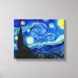 Starry Night by Van Gogh Fine Art Kanvastryck