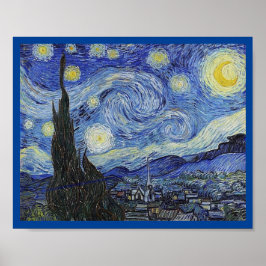 Starry Night by Van Gogh, Fine Art, Poster