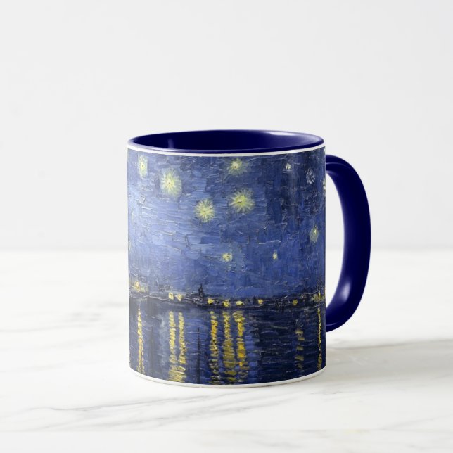 Starry Night by van Gogh Mugg (Framsida höger)