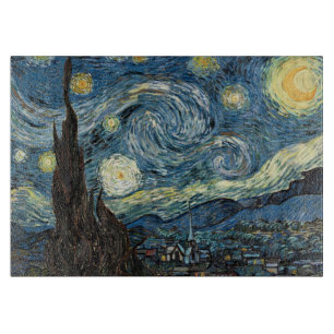 Starry Night by Vincent van Gogh. berömd bra art