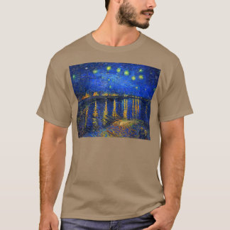 Starry Night by Vincent Van Gogh Modern Art Painti T Shirt