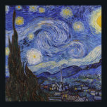 Starry night by Vincent Willem van Gogh-målning Poster<br><div class="desc">Vincent Willem van Gogh (holländska: 30 mars 1853-29 juli 1890) var en postimperiistisk målare. Han var en nederländsk konstnär vars verk hade ett långtgående inflytande på 1900-talets konst. Hans produktion omfattar porträtt, självporträtt, landskap och fortfarande cypresser, vetets fält och solblommor. Han ritade som barn men målade inte förrän han var...</div>