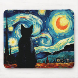 Starry Night Cat Musmatta