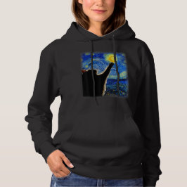 Starry Night Cat, Van Gogh Cat Lover Cat Pappa Mam T Shirt