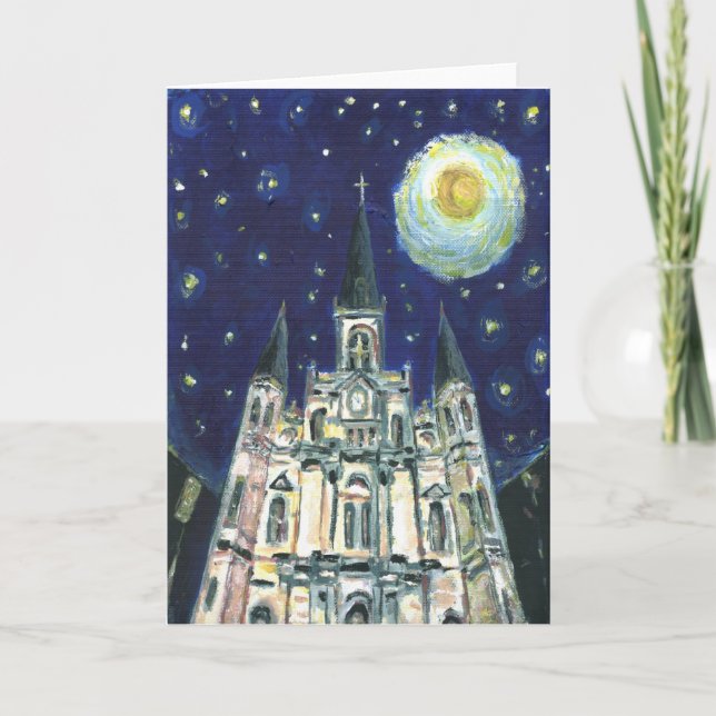 Starry Night Cathedral Kort (Framsida)