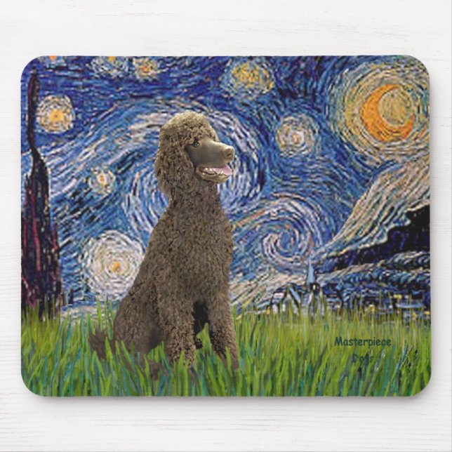 Starry Night - Chocolate St. Pudel Musmatta (Framsidan)