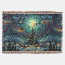Starry Night Christmas Van Gogh Blanket Holiday Filt