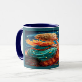 Starry Night Dreaming Fairy Magical Mug Mugg