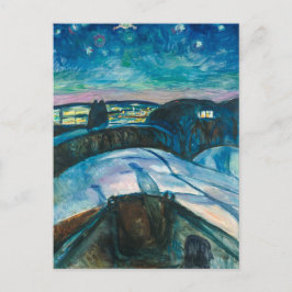 Starry Night | Edvard Munch | Vykort