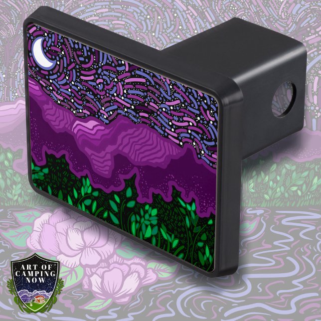 Starry Night Exside Hitch Cover Dragkroksskydd (Skapare uppladdad)