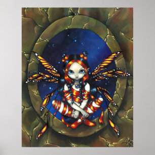 Starry Night Fairy gothys fantasyart Skriv ut Poster