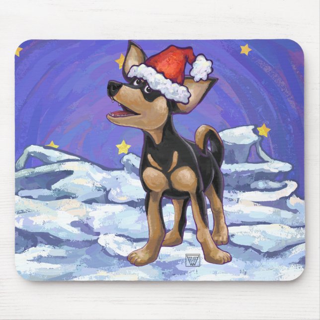 Starry Night Festive Chihuahua Musmatta (Framsidan)