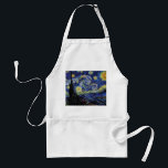 Starry Night Förkläde<br><div class="desc">Lägg till en stänk i färg till dina dagliga aktiviteter med Vuxen Starry Natt Apron.</div>