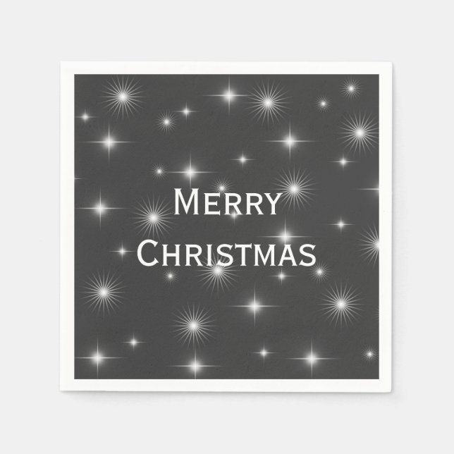 Starry Night God jul Pappersservett (Framsidan)