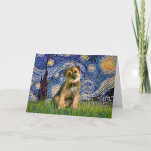 Starry Night - Gräns Terrier #1 Kort