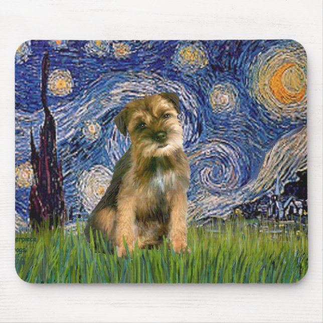 Starry Night - Gräns Terrier #1 Musmatta (Framsidan)