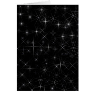 Starry night hälsningskort